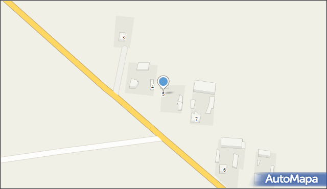 Strachocice-Kolonia, Strachocice-Kolonia, 5, mapa Strachocice-Kolonia