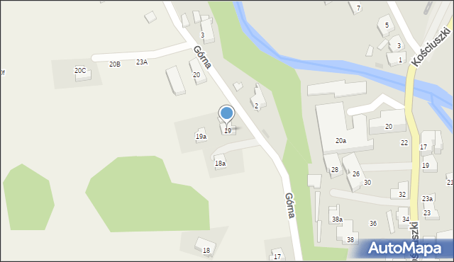 Strachocin, Strachocin, 19, mapa Strachocin