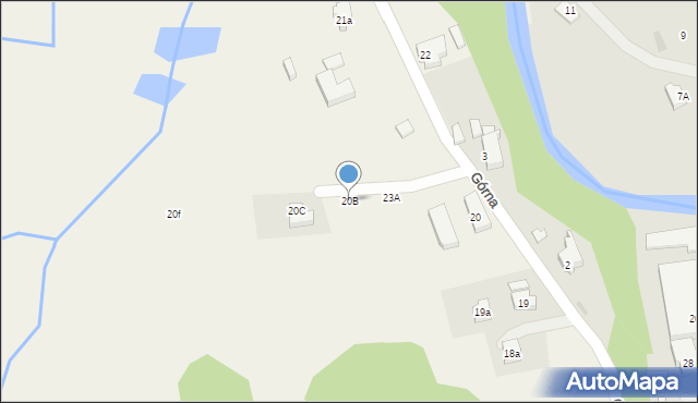 Strachocin, Strachocin, 20B, mapa Strachocin