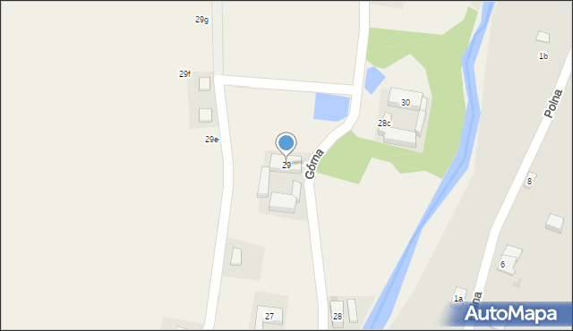 Strachocin, Strachocin, 29, mapa Strachocin