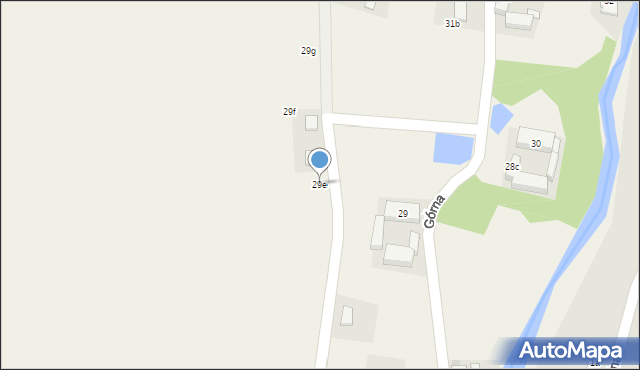 Strachocin, Strachocin, 29e, mapa Strachocin