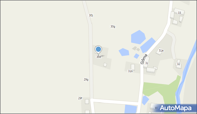 Strachocin, Strachocin, 30d, mapa Strachocin