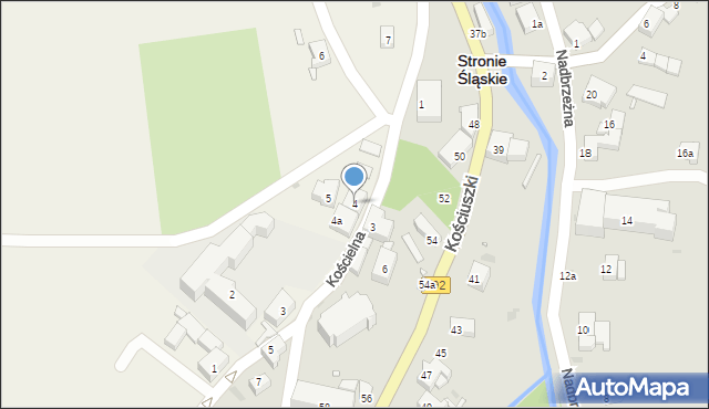 Strachocin, Strachocin, 4, mapa Strachocin