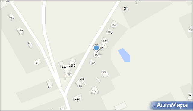 Strachocin, Strachocin, 10d, mapa Strachocin