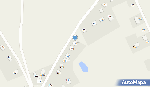 Strachocin, Strachocin, 10h, mapa Strachocin