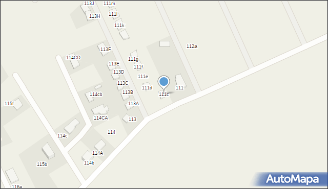 Strachocin, Strachocin, 111c, mapa Strachocin
