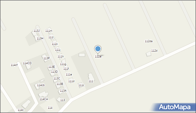 Strachocin, Strachocin, 112a, mapa Strachocin