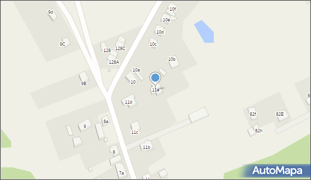 Strachocin, Strachocin, 11e, mapa Strachocin