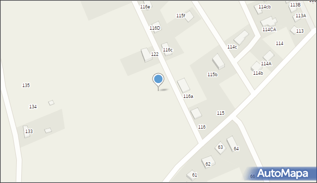 Strachocin, Strachocin, 123, mapa Strachocin