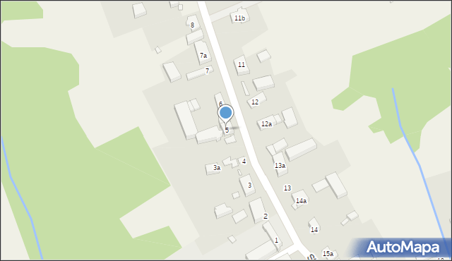 Strachocin, Strachocin, 5, mapa Strachocin