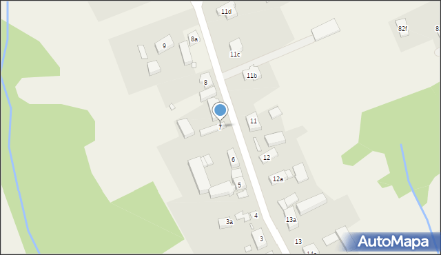 Strachocin, Strachocin, 7, mapa Strachocin