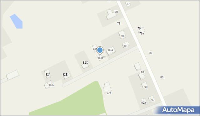 Strachocin, Strachocin, 82b, mapa Strachocin