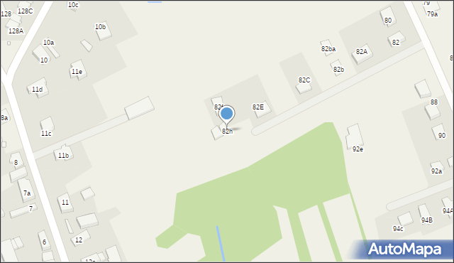 Strachocin, Strachocin, 82h, mapa Strachocin