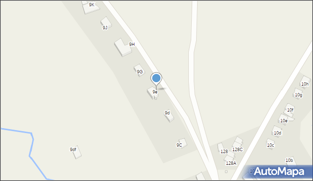 Strachocin, Strachocin, 9f, mapa Strachocin