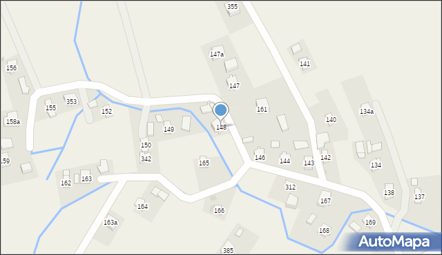 Strachocina, Strachocina, 148, mapa Strachocina