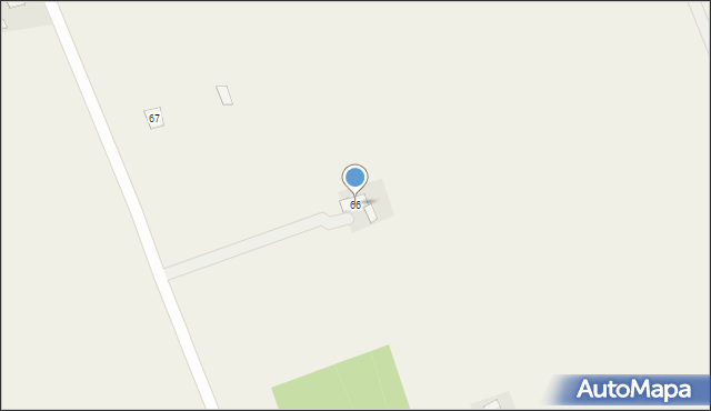 Strachomin, Strachomin, 66, mapa Strachomin