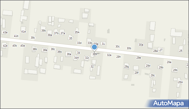 Strachosław, Strachosław, 32b, mapa Strachosław