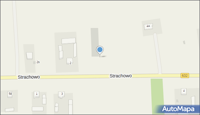 Strachowo, Strachowo, 2c, mapa Strachowo