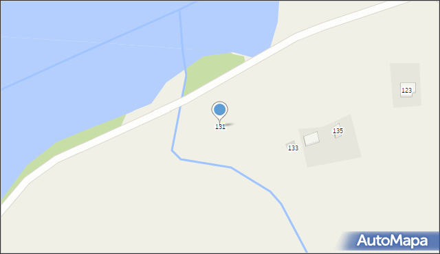 Strączno, Strączno, 131, mapa Strączno