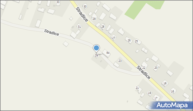Stradlice, Stradlice, 24, mapa Stradlice