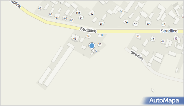Stradlice, Stradlice, 57, mapa Stradlice