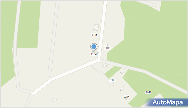 Stradomia Wierzchnia, Stradomia Wierzchnia, 110e, mapa Stradomia Wierzchnia