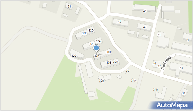 Stradomia Wierzchnia, Stradomia Wierzchnia, 30F, mapa Stradomia Wierzchnia