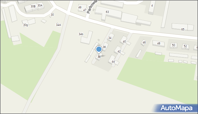 Stradomia Wierzchnia, Stradomia Wierzchnia, 38, mapa Stradomia Wierzchnia