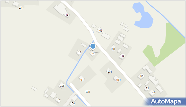 Stradomka, Stradomka, 52, mapa Stradomka