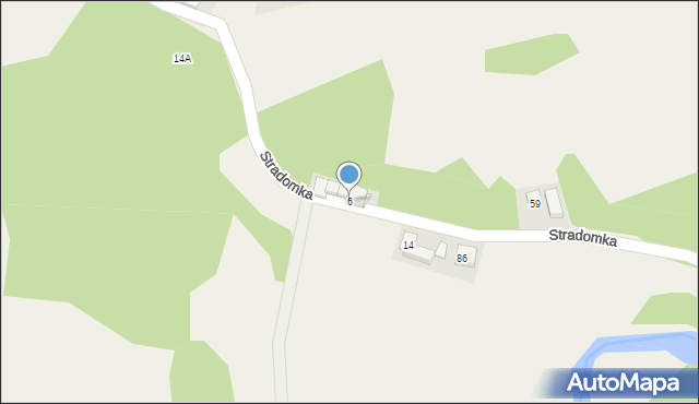 Stradomka, Stradomka, 6, mapa Stradomka
