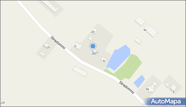 Stradomno, Stradomno, 10b, mapa Stradomno