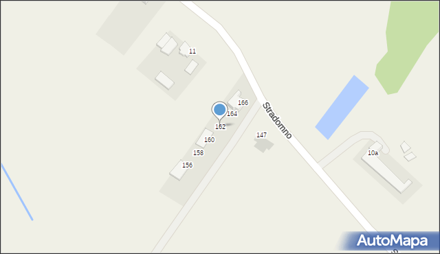 Stradomno, Stradomno, 162, mapa Stradomno