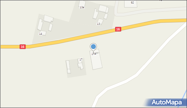 Stradomno, Stradomno, 17A, mapa Stradomno