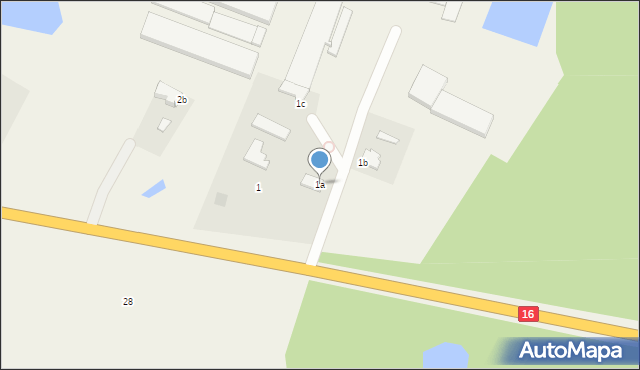 Stradomno, Stradomno, 1a, mapa Stradomno