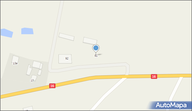 Stradomno, Stradomno, 91, mapa Stradomno