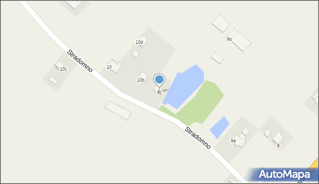 Stradomno, Stradomno, 9c, mapa Stradomno