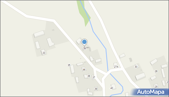 Stradów, Stradów, 34, mapa Stradów
