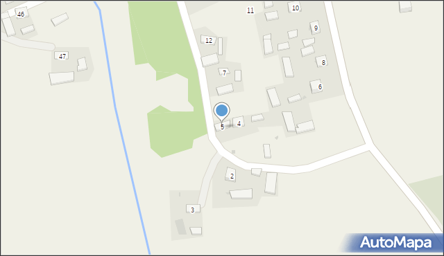 Stradów, Stradów, 5, mapa Stradów