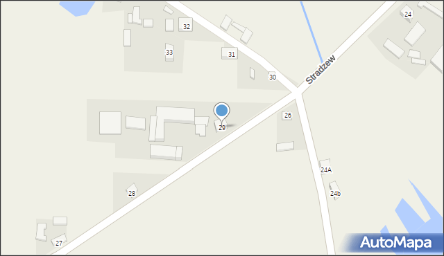 Stradzew, Stradzew, 29, mapa Stradzew