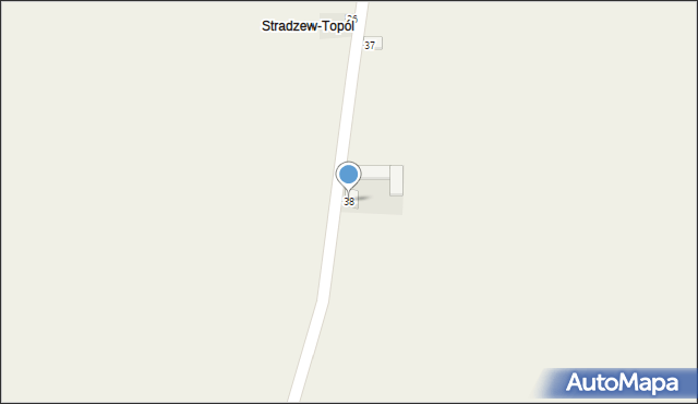 Stradzew, Stradzew, 38, mapa Stradzew