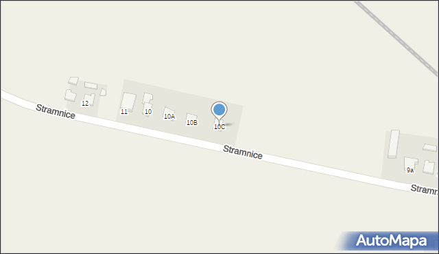 Stramnice, Stramnice, 10C, mapa Stramnice