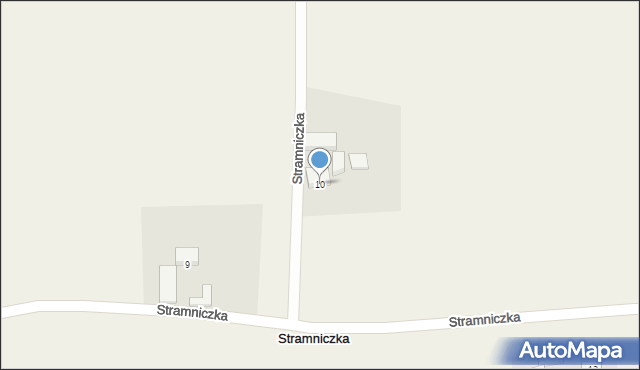Stramniczka, Stramniczka, 10, mapa Stramniczka