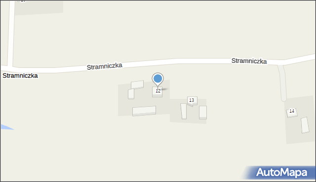 Stramniczka, Stramniczka, 12, mapa Stramniczka