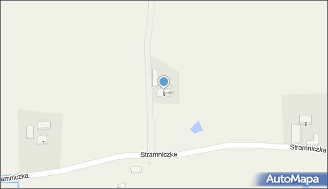 Stramniczka, Stramniczka, 8, mapa Stramniczka