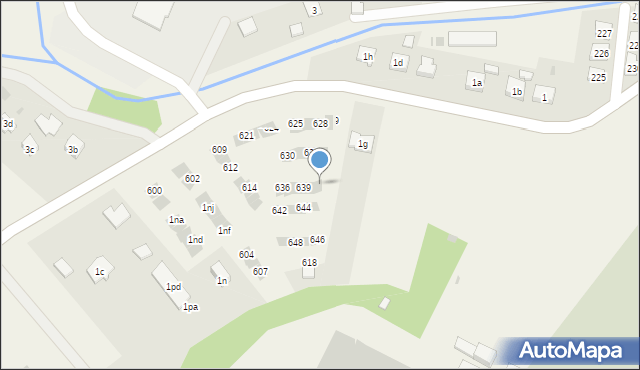 Straszęcin, Straszęcin, 641, mapa Straszęcin