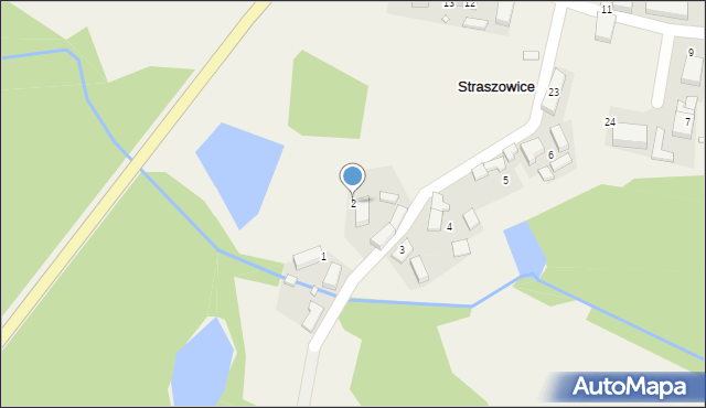 Straszowice, Straszowice, 2, mapa Straszowice