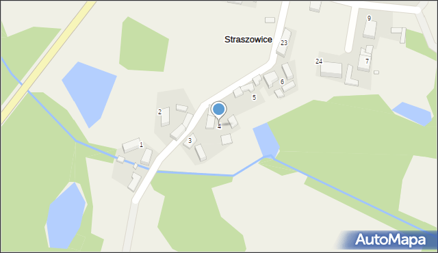 Straszowice, Straszowice, 4, mapa Straszowice