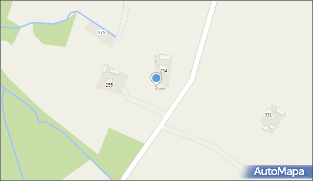 Straszydle, Straszydle, 254a, mapa Straszydle