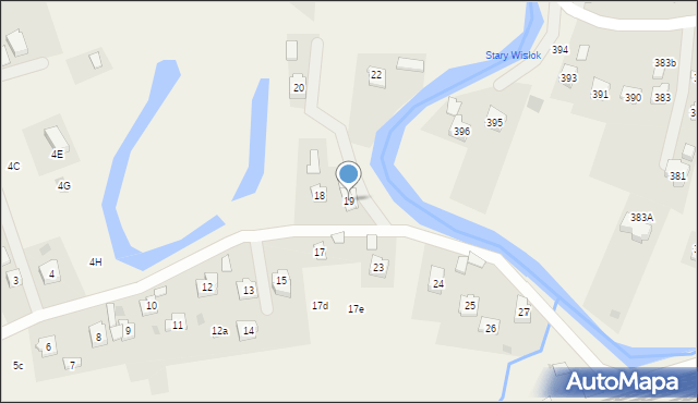 Strażów, Strażów, 19, mapa Strażów