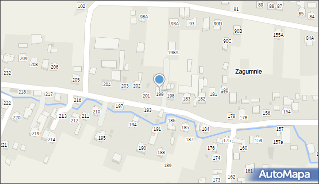 Strażów, Strażów, 200, mapa Strażów